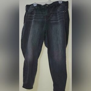 Torrid black stretch jeans, 20R